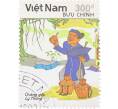 Почтовая марка 300 донг 1990 года Вьетнам «Тхак Сань встретил Ли Тонга» (Артикул: K12-63363) — Фото №1