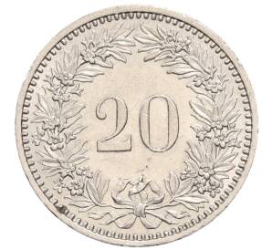 20 раппенов 1982 года Швейцария — Фото №2