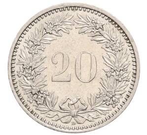 20 раппенов 1990 года Швейцария — Фото №2