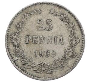 25 пенни 1909 года Русская Финляндия — Фото №1