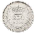 Монета 200 рейс 1909 года Португалия (Артикул: M2-88113) — Фото №2