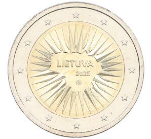 2 евро 2025 года Литва «Оборона страны» — Фото №1