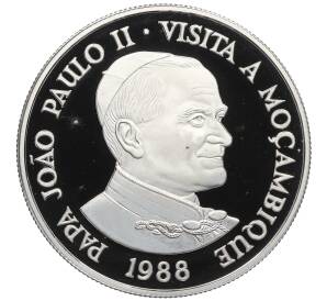 1000 метикалов 1988 года Мозамбик «Визит Папы Иоанна Павла II» — Фото №1