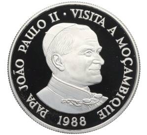 1000 метикалов 1988 года Мозамбик «Визит Папы Иоанна Павла II» — Фото №1
