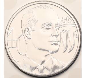 5 фунтов 2022 года Великобритания «40 лет со дня рождения герцога Кембриджского Уильяма» (в буклете) — Фото №1