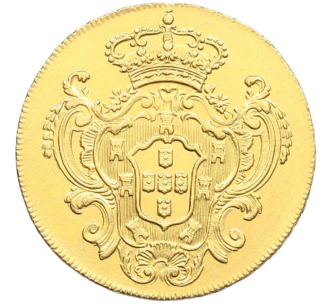 Монета 6400 рейс 1781 года Португальская Бразилия (Королева Мария I) (Артикул: M2-88179) — Фото №2