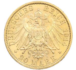 20 марок 1914 года Германия (Пруссия) — Фото №2