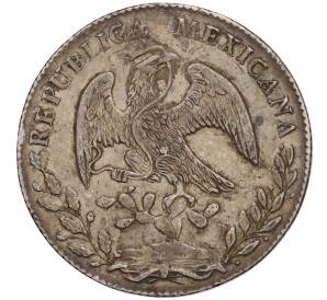 8 реалов 1876 года Мексика — Фото №2