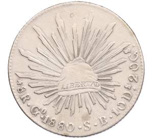 8 реалов 1880 года Мексика — Фото №1