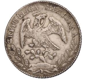 8 реалов 1885 года Мексика — Фото №2