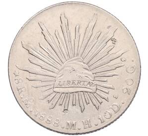 8 реалов 1888 года Мексика — Фото №1