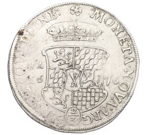 2/3 талера 1676 года Пфальц-Биркенфельд-Цвейбрюккен — Фото №2