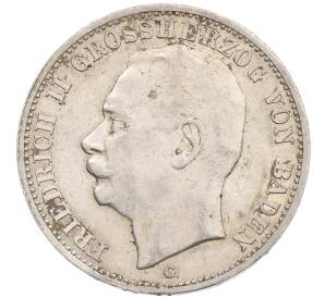 3 марки 1914 года Германия (Баден) — Фото №1