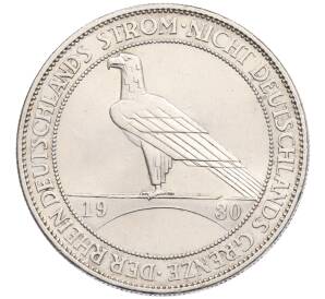 5 рейхсмарок 1930 года А Германия «Освобождение Рейнланда» — Фото №1