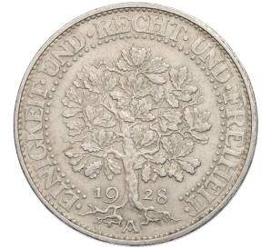 5 рейхсмарок 1928 года А Германия — Фото №1
