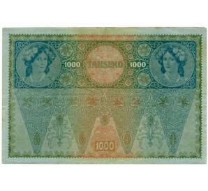 1000 крон 1919 года Австрия (Надпечатка на 1000 крон 1902 года) — Фото №2