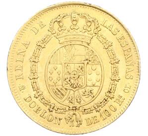 100 реалов 1850 года Испания — Фото №2