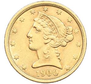 5 долларов 1900 года США — Фото №1