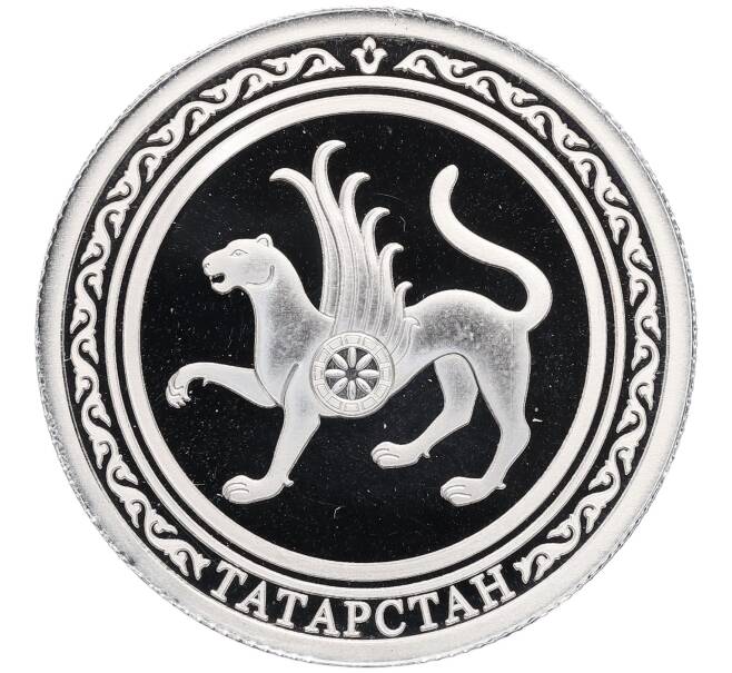 Медаль «Татарстан — Казанский Кремль» (Артикул: K12-64198) — Фото №2