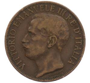 10 чентезимо 1911 года Италия «50 лет Королевству» — Фото №2