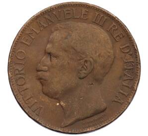 10 чентезимо 1911 года Италия «50 лет Королевству» — Фото №2