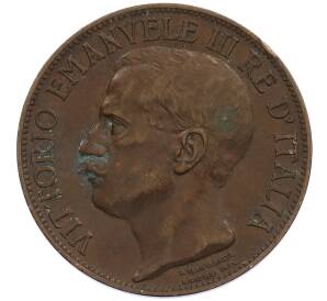 10 чентезимо 1911 года Италия «50 лет Королевству» — Фото №2