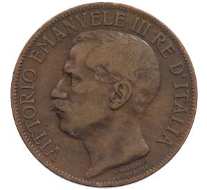 10 чентезимо 1911 года Италия «50 лет Королевству» — Фото №2