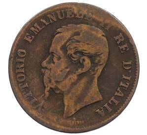 5 чентезимо 1861 года М Италия — Фото №2