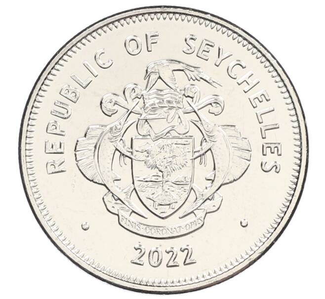Монета 1 рупия 2022 года Сейшелы (Артикул: K12-64201) — Фото №2