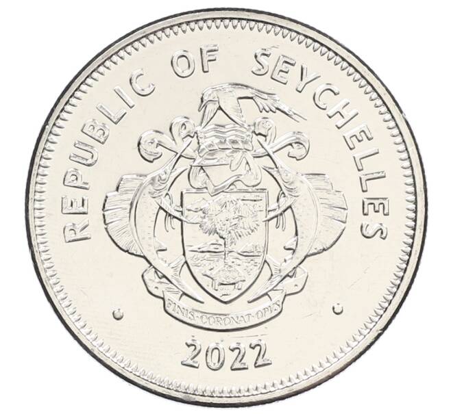 Монета 1 рупия 2022 года Сейшелы (Артикул: K12-64204) — Фото №2