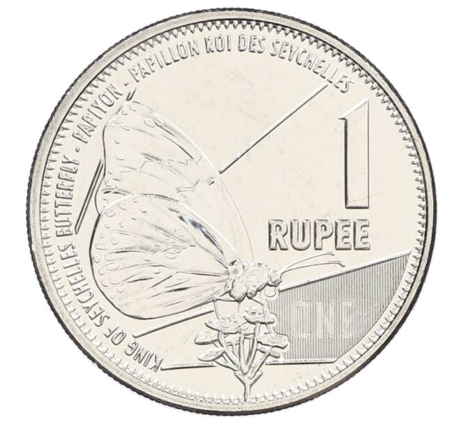 Монета 1 рупия 2022 года Сейшелы (Артикул: K12-64210) — Фото №1