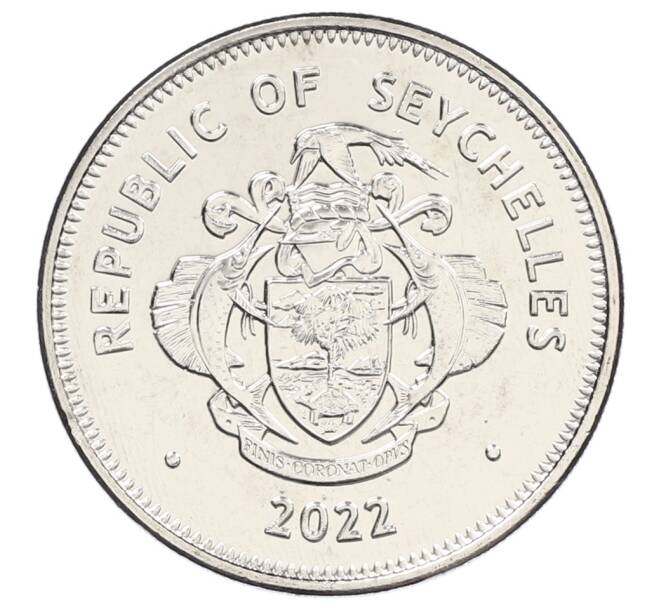 Монета 1 рупия 2022 года Сейшелы (Артикул: K12-64211) — Фото №2