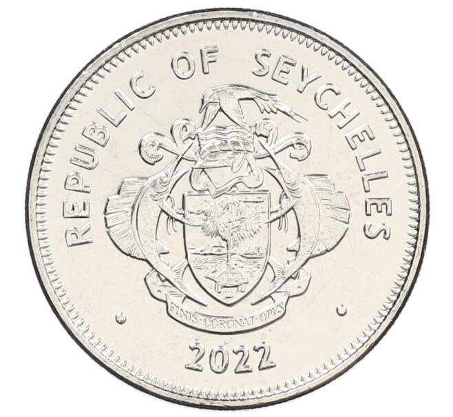 Монета 1 рупия 2022 года Сейшелы (Артикул: K12-64212) — Фото №2