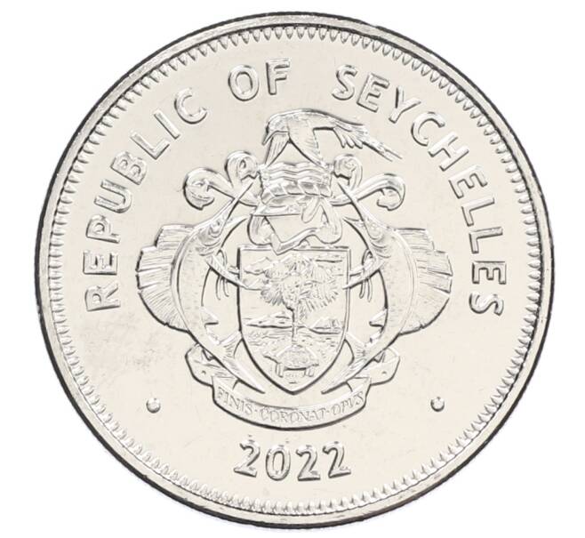 Монета 1 рупия 2022 года Сейшелы (Артикул: K12-64213) — Фото №2