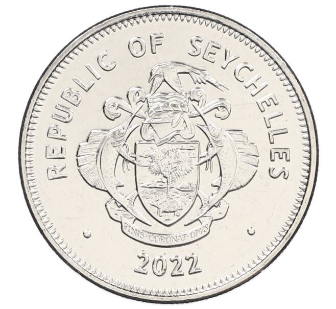 Монета 1 рупия 2022 года Сейшелы (Артикул: K12-64214) — Фото №2