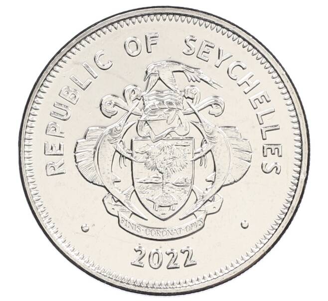 Монета 1 рупия 2022 года Сейшелы (Артикул: K12-64215) — Фото №2