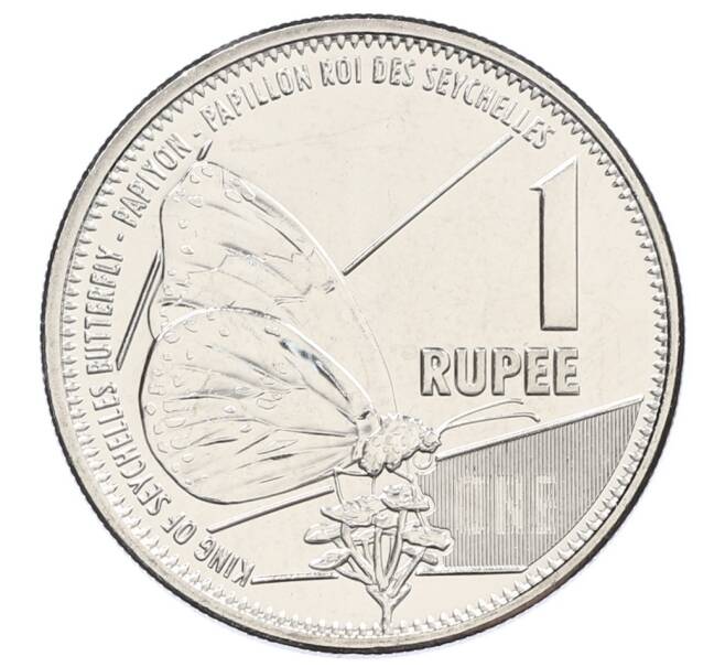 Монета 1 рупия 2022 года Сейшелы (Артикул: K12-64219) — Фото №1