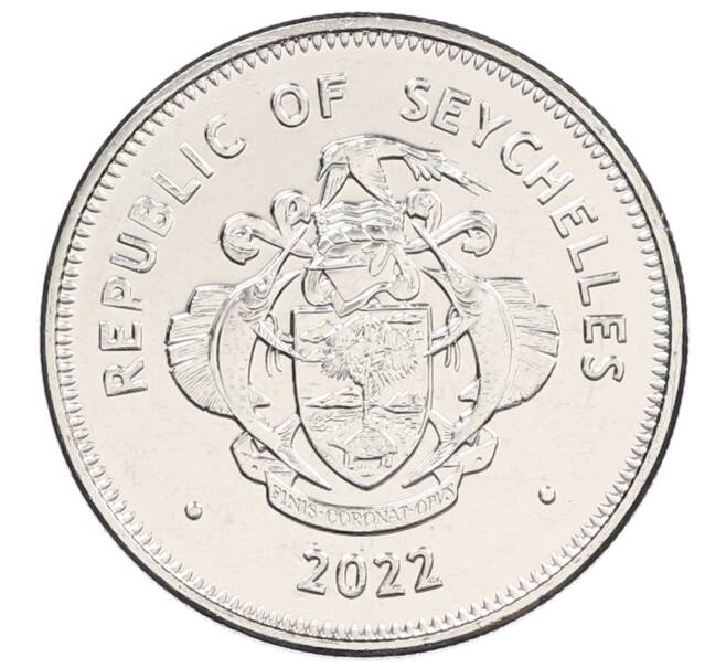 Монета 1 рупия 2022 года Сейшелы (Артикул: K12-64219) — Фото №2