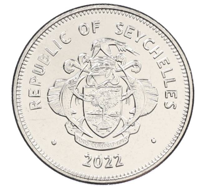 Монета 1 рупия 2022 года Сейшелы (Артикул: K12-64220) — Фото №2
