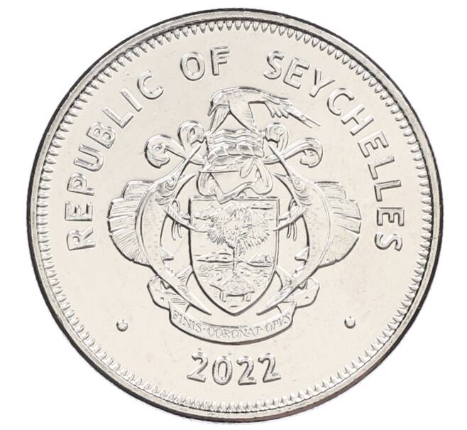 Монета 1 рупия 2022 года Сейшелы (Артикул: K12-64221) — Фото №2