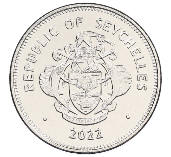 Монета 1 рупия 2022 года Сейшелы (Артикул: K12-64226) — Фото №2