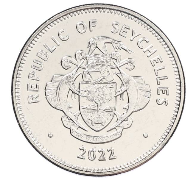 Монета 1 рупия 2022 года Сейшелы (Артикул: K12-64229) — Фото №2