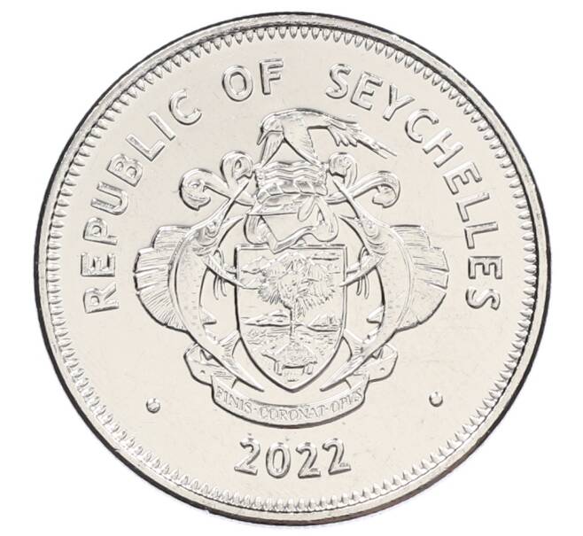 Монета 1 рупия 2022 года Сейшелы (Артикул: K12-64230) — Фото №2