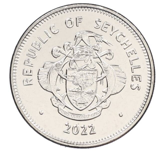 Монета 1 рупия 2022 года Сейшелы (Артикул: K12-64231) — Фото №2