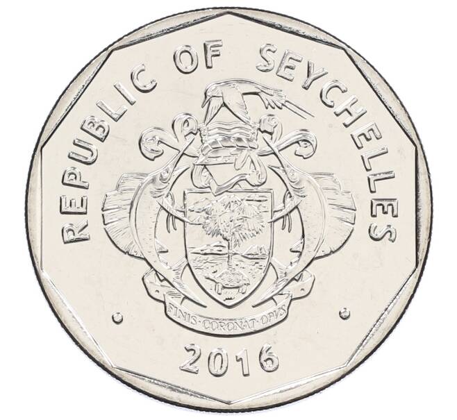 Монета 5 рупий 2016 года Сейшелы (Артикул: K12-64254) — Фото №2
