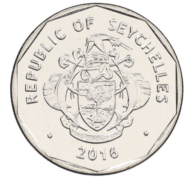 Монета 5 рупий 2016 года Сейшелы (Артикул: K12-64256) — Фото №2
