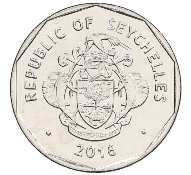 Монета 5 рупий 2016 года Сейшелы (Артикул: K12-64257) — Фото №2