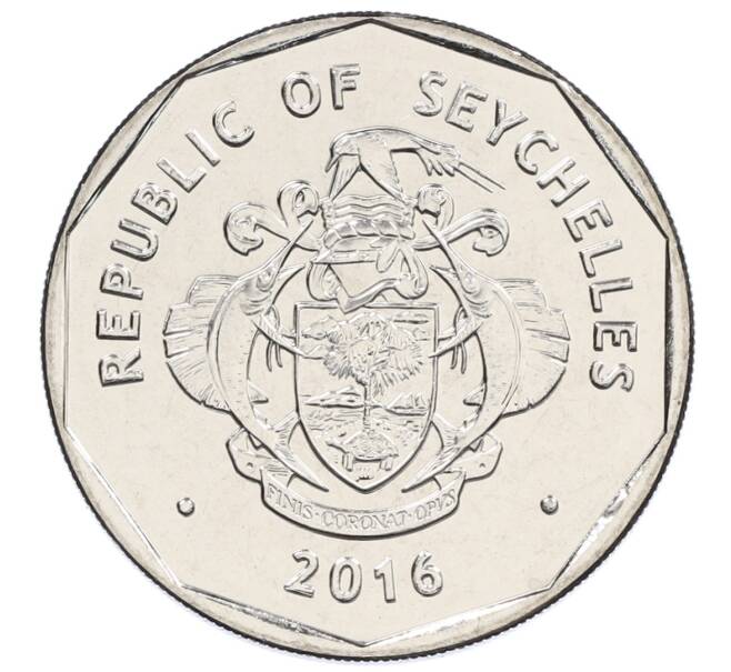 Монета 5 рупий 2016 года Сейшелы (Артикул: K12-64258) — Фото №2