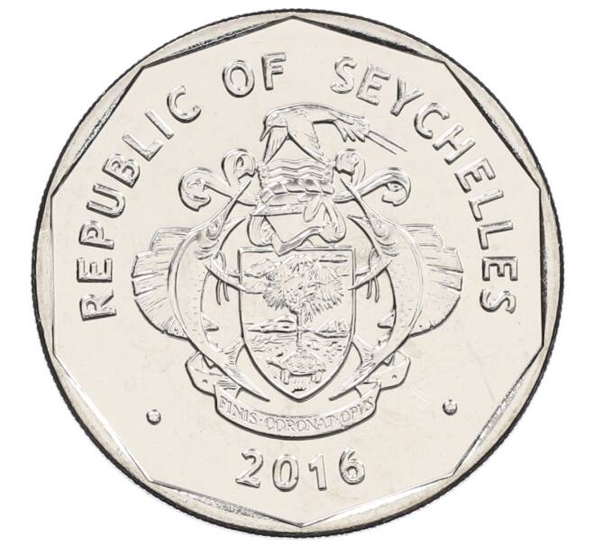 Монета 5 рупий 2016 года Сейшелы (Артикул: K12-64260) — Фото №2
