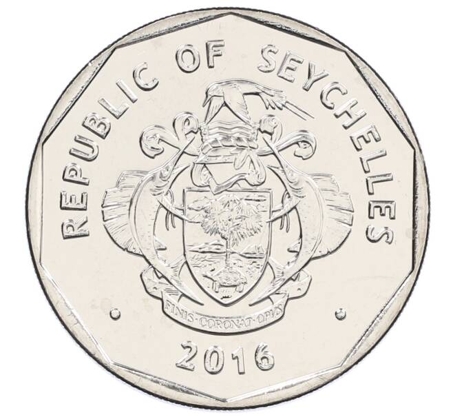 Монета 5 рупий 2016 года Сейшелы (Артикул: K12-64262) — Фото №2